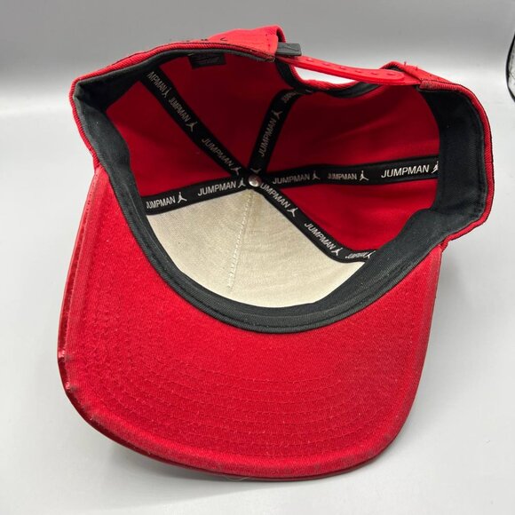 Air Jordan Hat Men Red Win Like 96 Jumpman Snap Back Cap - Picture 7 of 8